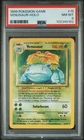 1999 POKEMON BASE SET UNLIMITED #15 VENUSAUR-HOLO PSA 8