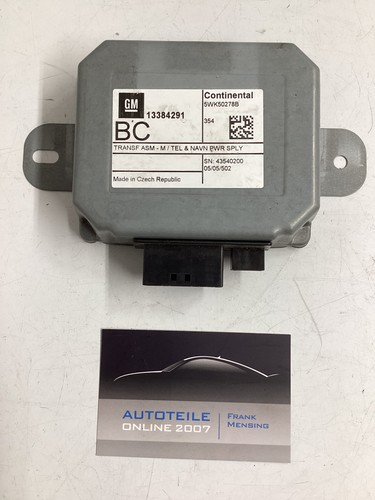 Opel Insignia A Steuergerät Navigation Navi GPS Modul GM 13384291  5WK50278B