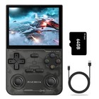 1X(K36 Handheld Retro Game Console 64G 16000+ Games 3.5 Inch 3500mAh Dual9355