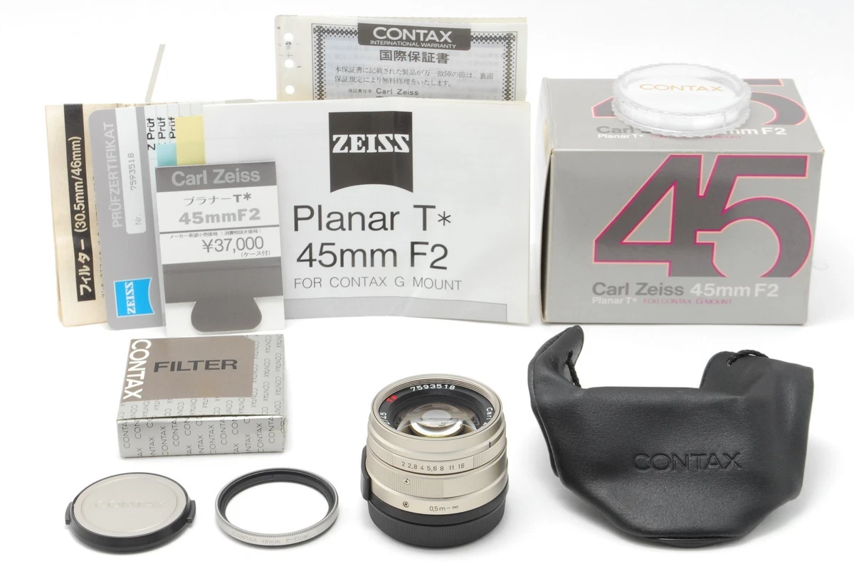 Contax G 45mm Focal Camera Lenses for sale - eBay