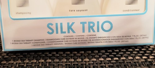 Silk Therapy Trio Unisex 7oz BIOSILK Shampoo & Conditioner + Biosilk Therapy NEW - Picture 2 of 3