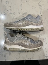 Talla 10.5 - Supreme x Nike Air Max 98 piel de serpiente