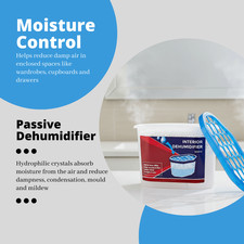 DEHUMIDIFIER INTERIOR DAMP MOISTURE MOULD MILDEW REMOVER HOME