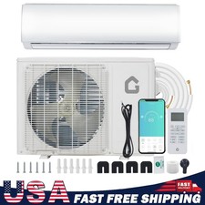 18000 BTU Mini Split Air Conditioner 230V WiFi 23 SEER2 AC Unit with Heat Pump