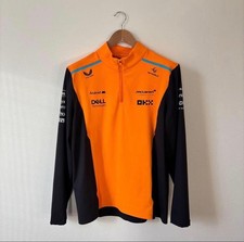 McLaren Formula 1 2024 Half Zip Jacket M Orange New F1 Team Apparel