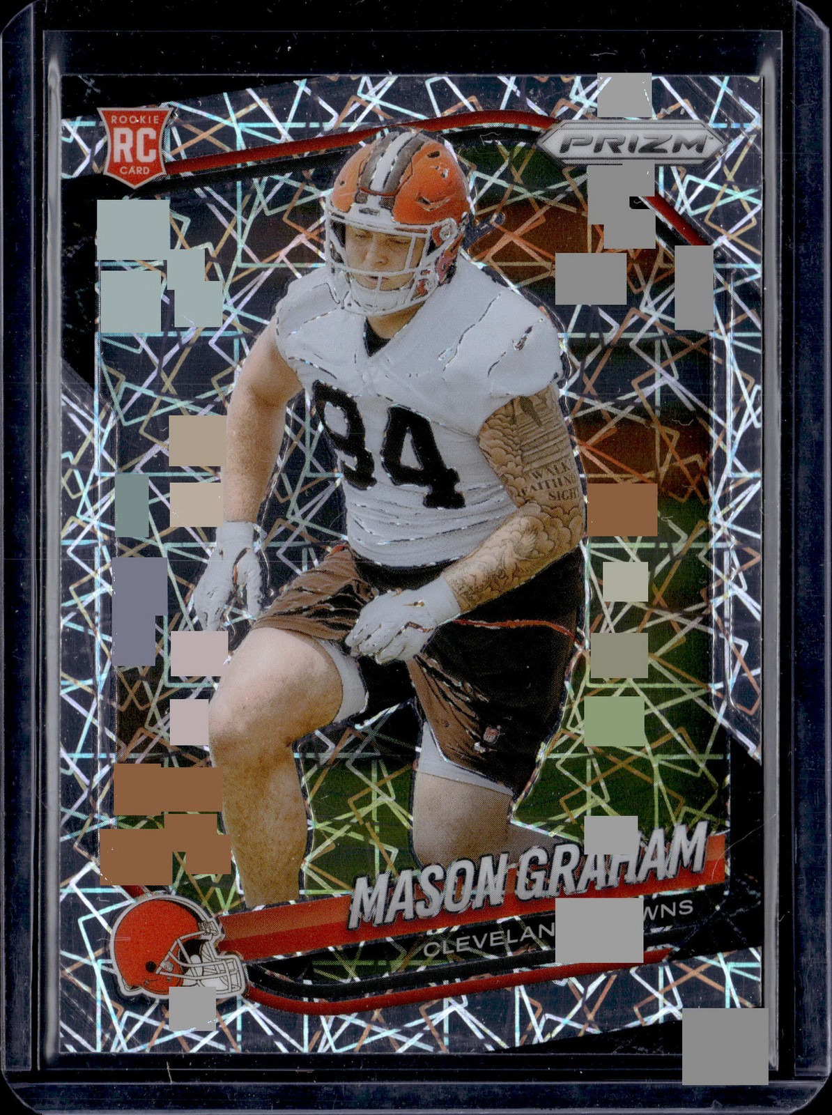 2025 Panini Prizm #354 Mason Graham Lazer