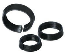 TALBOT 2" Push Fit Black Grip Ring - 2658 - Bag of 5