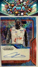 2021 Panini Prizm #E-CC Cole Custer Endorsements Carolina Blue Scope /99