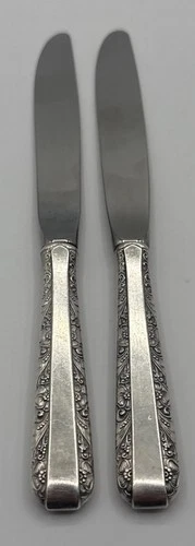 2 Candlelight by Towle Sterling Silver 8 1/2" Modern Knife