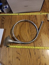 Vintage Brass French Horn Medium Decoration Rustic Holiday Decor