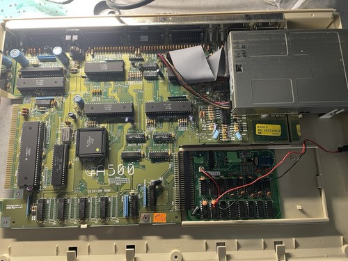 Commodore Amiga 500 mit Netzteil Rev6a KS1.3 +512 RAM,kein GILB,Funktioniert - Afbeelding 14 van 23
