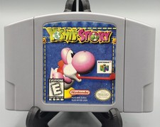 YOSHI'S STORY Nintendo 64 N64 Authentic Game💯 Cleaned And Tested✅ Free Ship🇺🇸