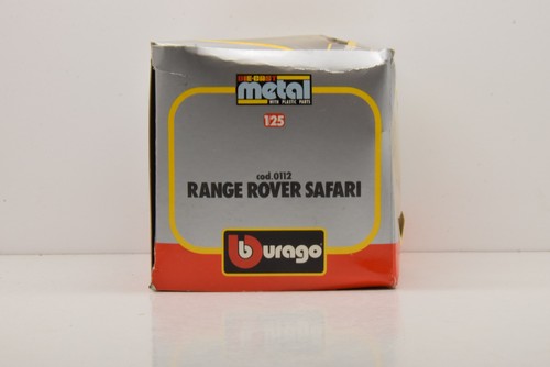 RANGE ROVER SAFARI RALLYE DES PHARAONS BURAGO 1/25 EN BOITE D'ÉPOQUE - Imagen 10 de 10