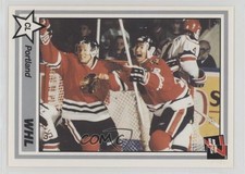 1990 7th Inning Sketch WHL Checklist Portland Winterhawks (WHL) Team #341 1bx0
