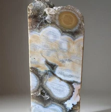 Rare Madagascar 8th Vein Ocean Jasper Freeform -Natural Orbicular Jasper Crystal