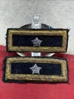 Civil War Union Brigadier General Bullion Shoulder Boards – 1 Star General
