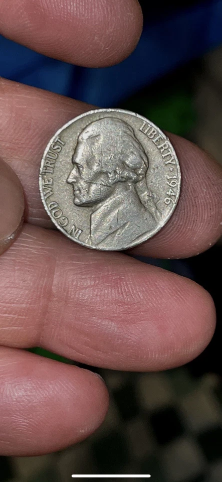 1946 年错误镍币 — 第 2/2 张图片