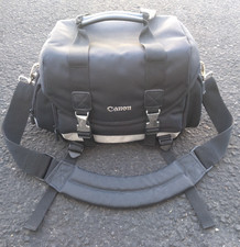 Canon Camera Shoulder Bag DSLR Black Adjustable Multiple Padded Compartments