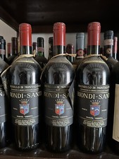 Verticale 1998 1999 2000 brunello di Montalcino Biondi Santi Toscana DOCG 3bott.