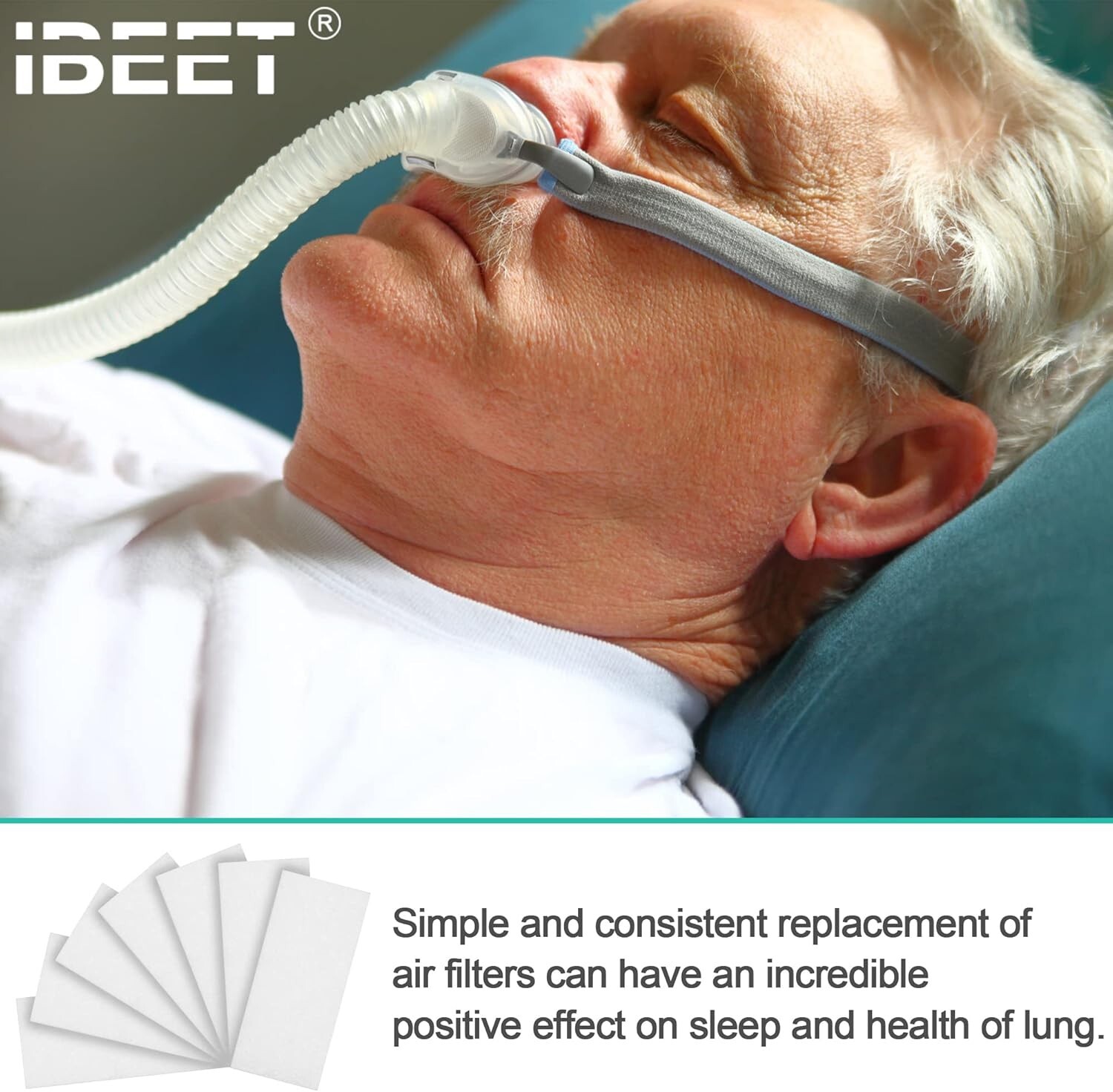 52PCS Disposable HEPA Filters for Airsense 112, 2-Year Supply & Premium Quality