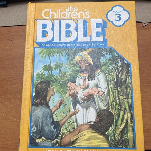 Vintage The Children's Bible Volumes 1-12 Set HC Golden Books 1981 VGC - Picture 4 of 13
