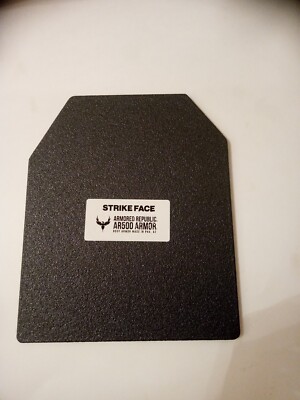 New Production AR500 Armor Level III  w/ Anti Spall Coat 10X12 FREE INSURED SHIP
