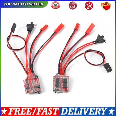 Brushed Electronic Speed Controller Metal Casting for RC Car Two Channel w/Brake