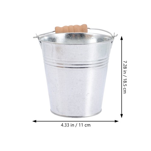 6 Stück Eiskübel Pommes Box Blech Eimer Eimer Snacks Organizer - Bild 2 von 12