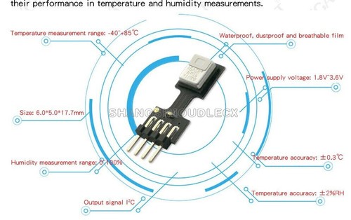 AHT15 Temperature Humidity Sensor Detection Module I2C for Arduino NEW- - Picture 6 of 11