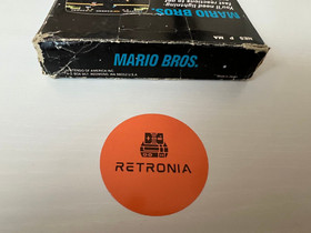 Mario Bros Arcade Nintendo Nes Game NTSC 5 Screw Version Boxed With Manual CIB