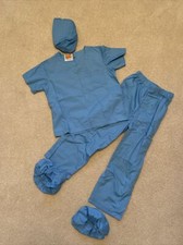 Children s Costume Blue Scrubs size 4-6
