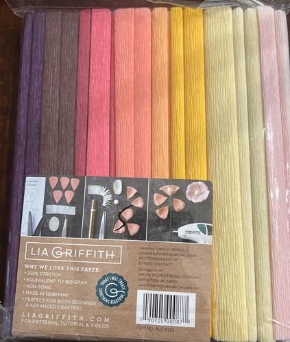 Heavy Crepe Paper 10/Pkg English Garden 190705000877 - 第 2/4 張圖片