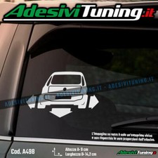 Adesivo Down&Out Fiat Punto EVO - Sticker Decal