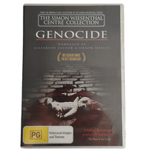 Genocide Documentary DVD Simon Wiesenthal Orson Welles WWII Germany VGC