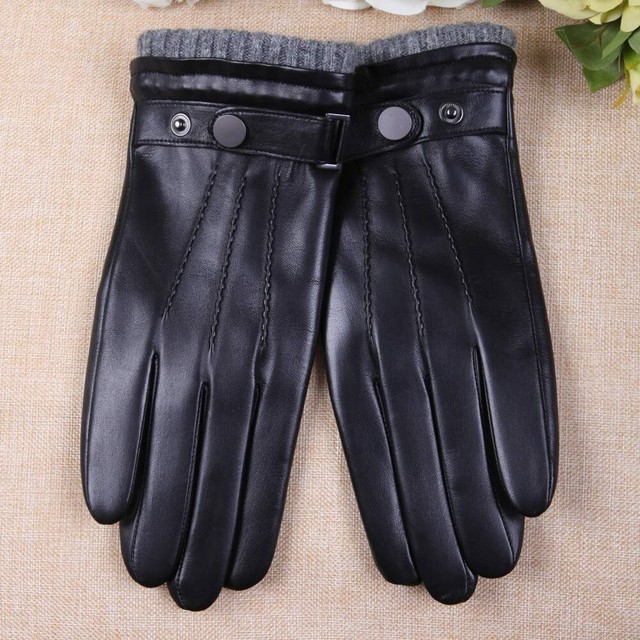 Norman Cold Weather Wool Lined Winter Gloves Hestra Mens Leather Gloves