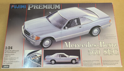 FUJIMI PREMIUM 1/24 Mercedes-Benz 560 SEC Plastic Model Kit | eBay