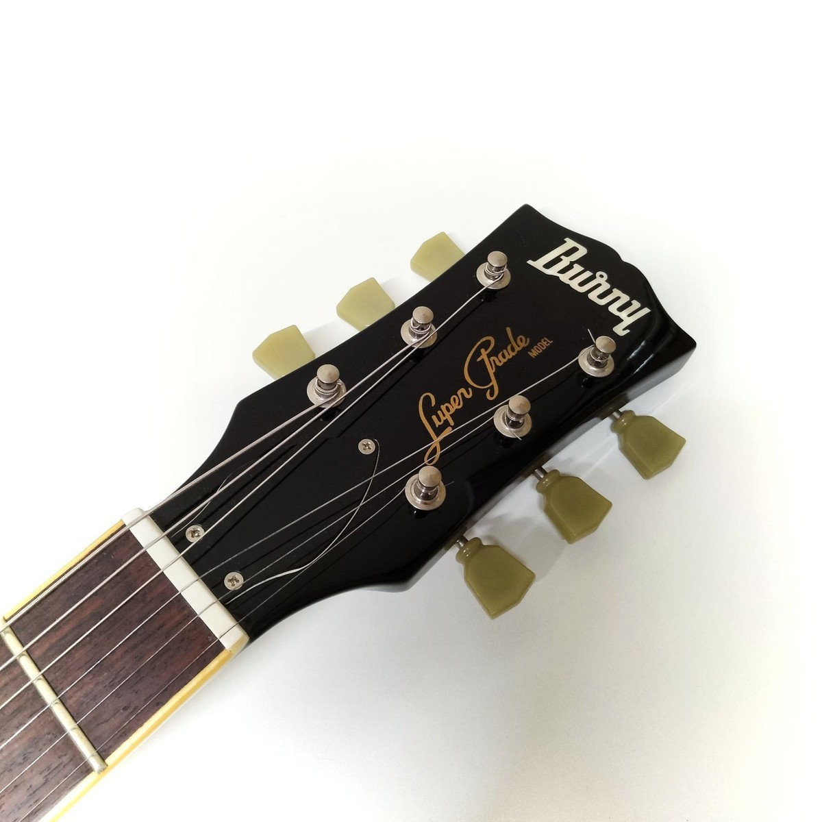 Burny SG type Black W/Gig Bag Electric Guitar Used Product