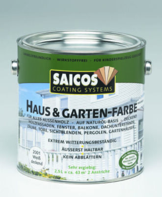 Saicos Haus- & Gartenfarbe