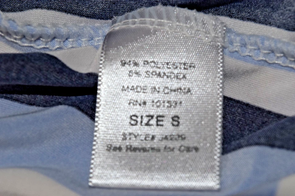 Mono Charlotte Russe Talla S Azul Rayas Tirantes Cinturón Pierna Ancha Elástico Foto 4 de 4