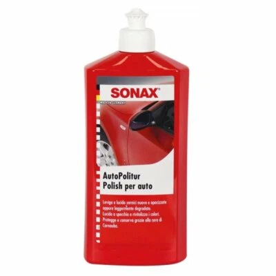 SONAX POLISH PER AUTO 500 ml CON CERA DI CARNAUBA