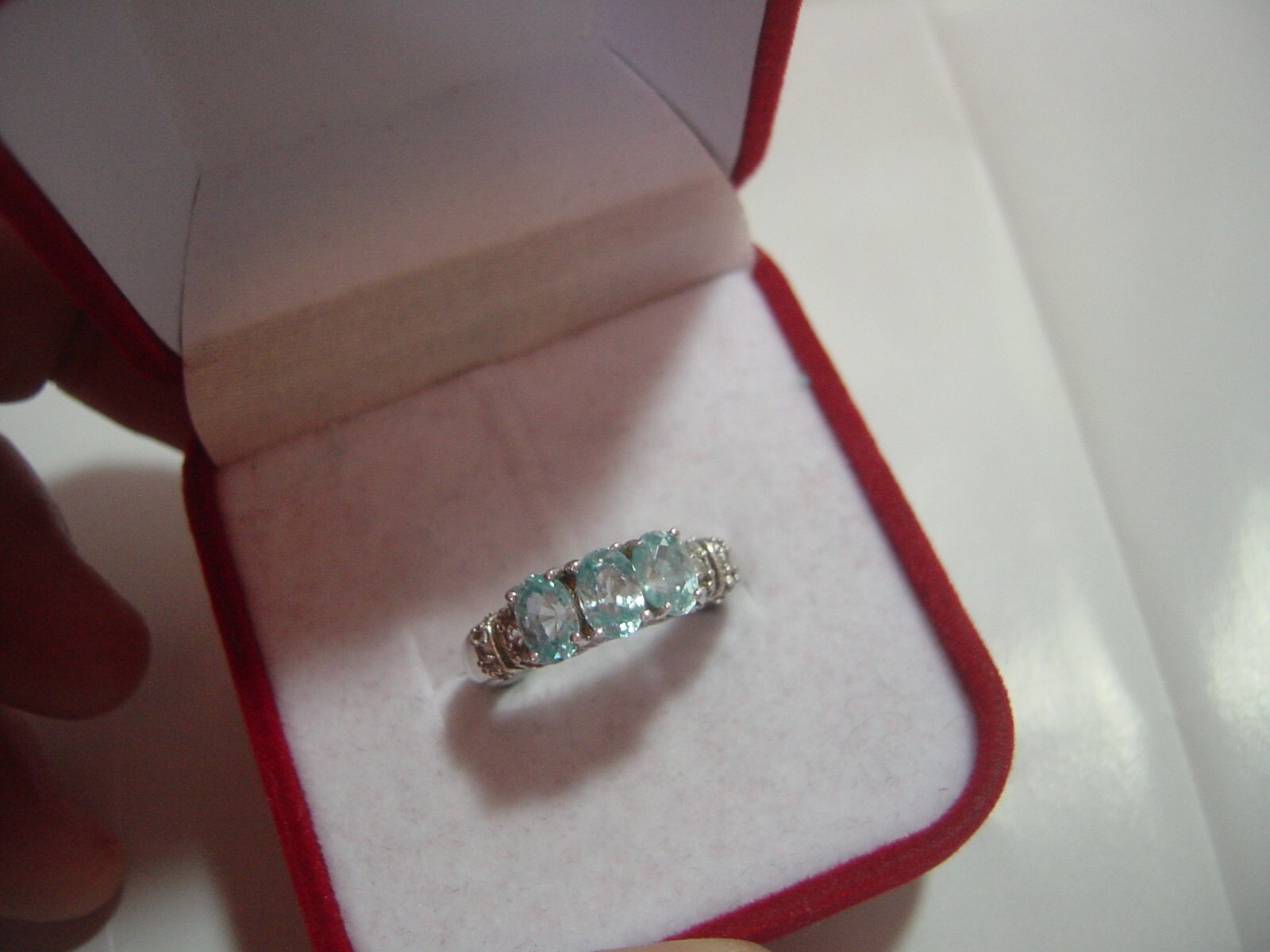 Vintage Solid Silver classic Ring "Superb Natural… - image 4