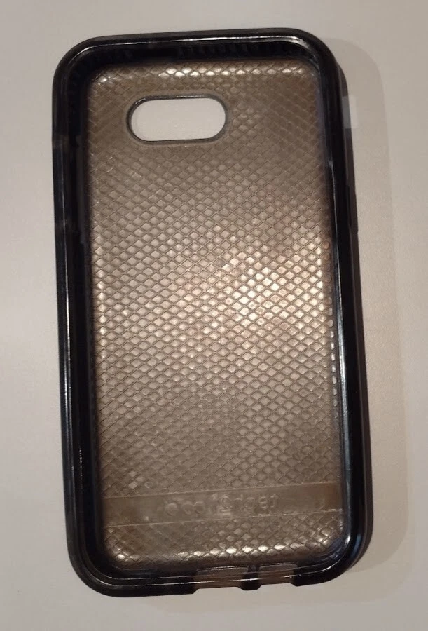 Funda Gel Tech21 Evo Check NEGRA para Samsung Galaxy J3 Eclipse J3 Mission Foto 4 de 4