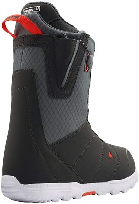 BURTON Men's MOTO SPEEDZONE Snowboarding Boots - Gray/Red - US