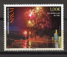 SPM SAINT-PIERRE & MIQUELON 2023  MINT NH (FIREWORKS) (202307005)