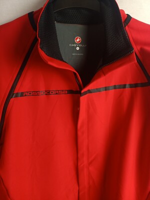Castelli Rosso Corsa XL Red Perfetto Gore Windstopper