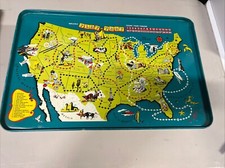 VINTAGE REPLOGLE PLAY TRAY Metal USA