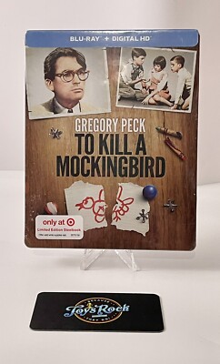 To Kill a Mockingbird Blu-ray Limited Edition Steelbook Gregory Peck NEW SEALED