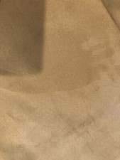 Micro Fiber/Faux Suede Khaki Material 6 YD 55 W