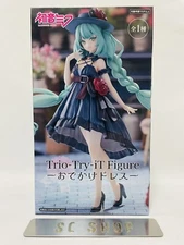 Hatsune Miku Figure Trio-Try-it Figure Outing Dress Direct  Japan Prize V-tuber
