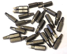 Irwin 95022HH #2 x 1" Square Insert Bits 25 Pack